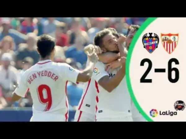 Video: Levante vs Sevilla 2-6 Resumen Highlights 23/09/2018